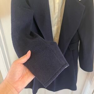 navy blue coat